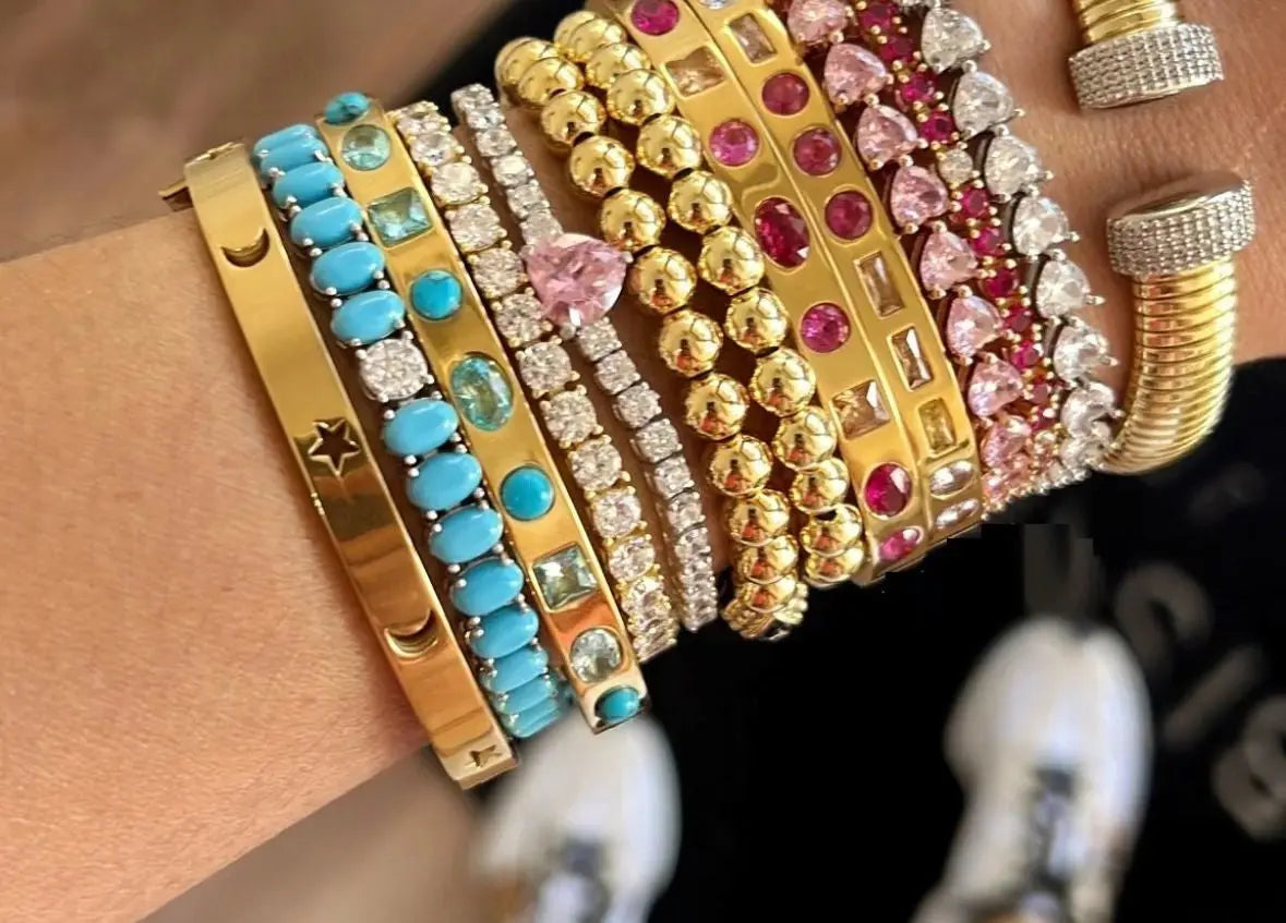 Blush Bangle - Lady D World