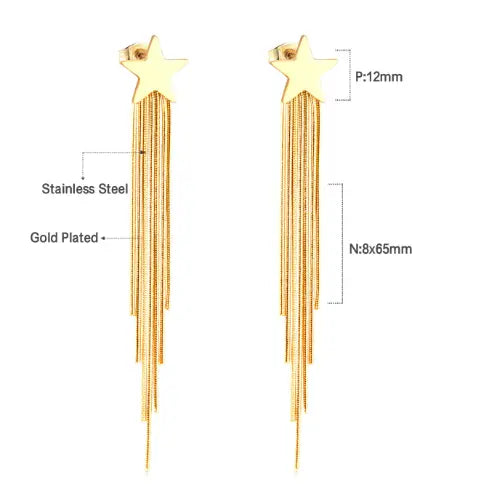 Star Earring - Lady D World