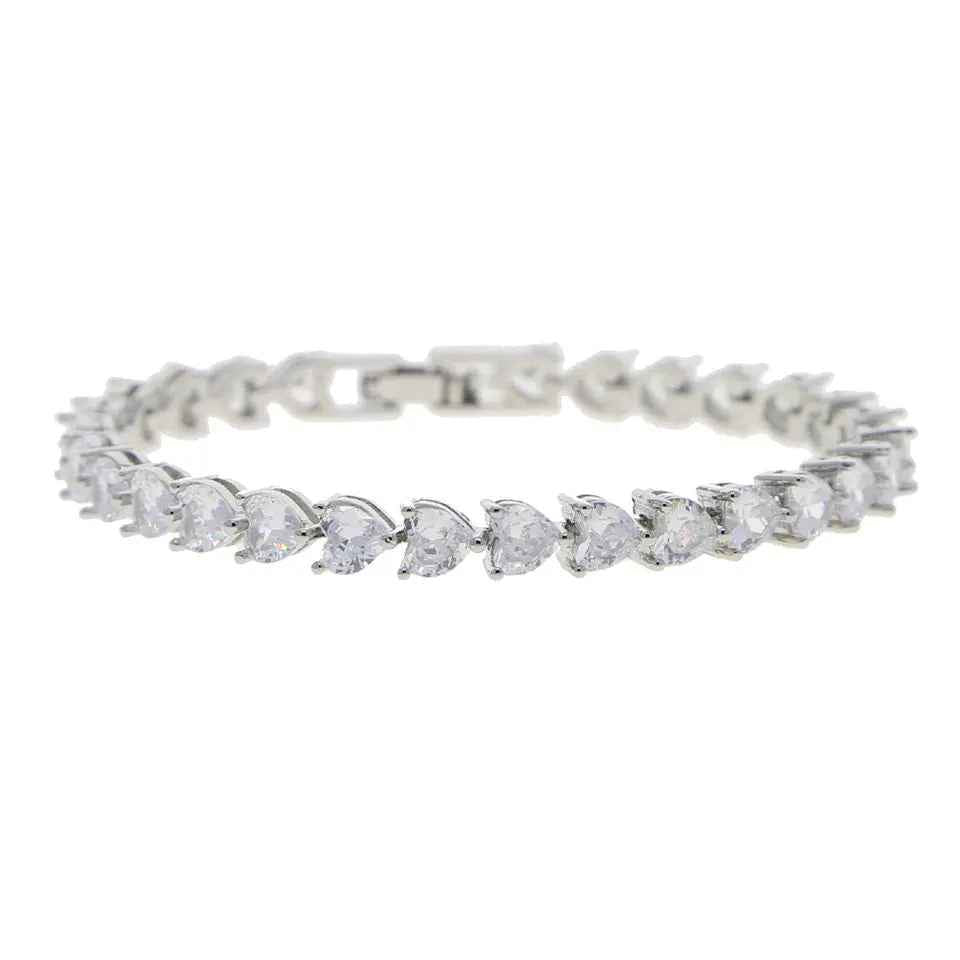White Heart Didi Bracelet