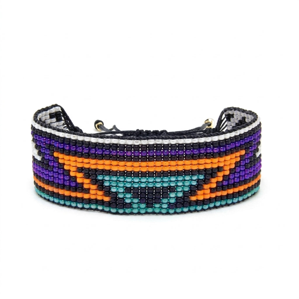 Signature Japanese Miyuki Beaded Bracelets 18K Gold - Enhanced Studio Photo