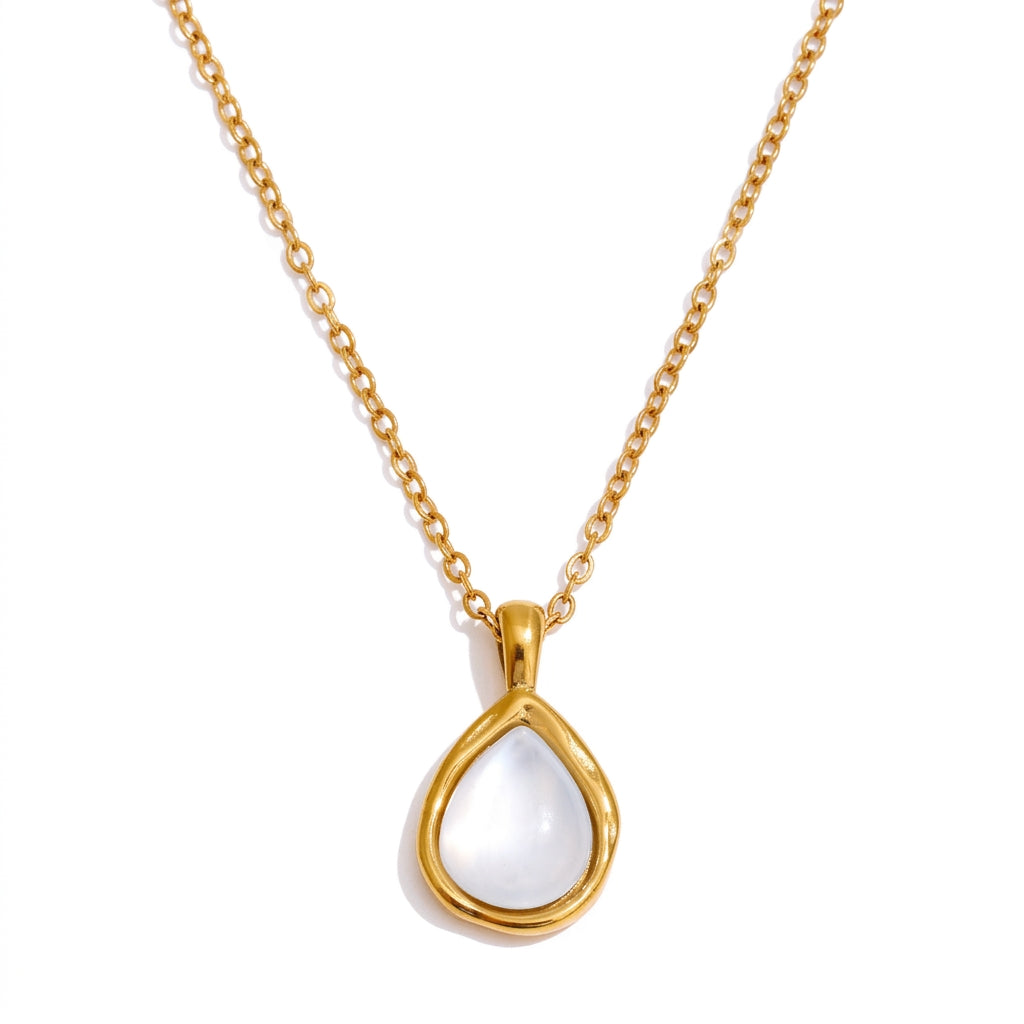 Shell Dew Necklace - Enhanced Studio Photo