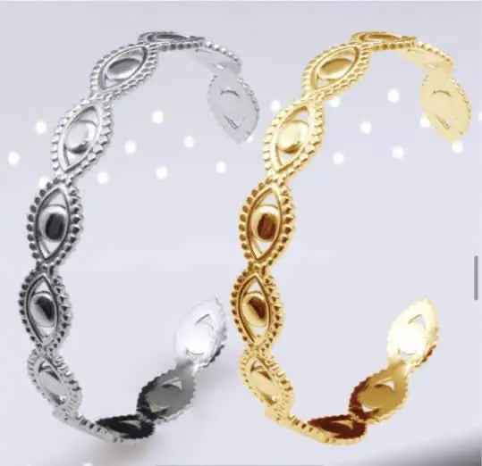 Gypsy cuff - evil eye