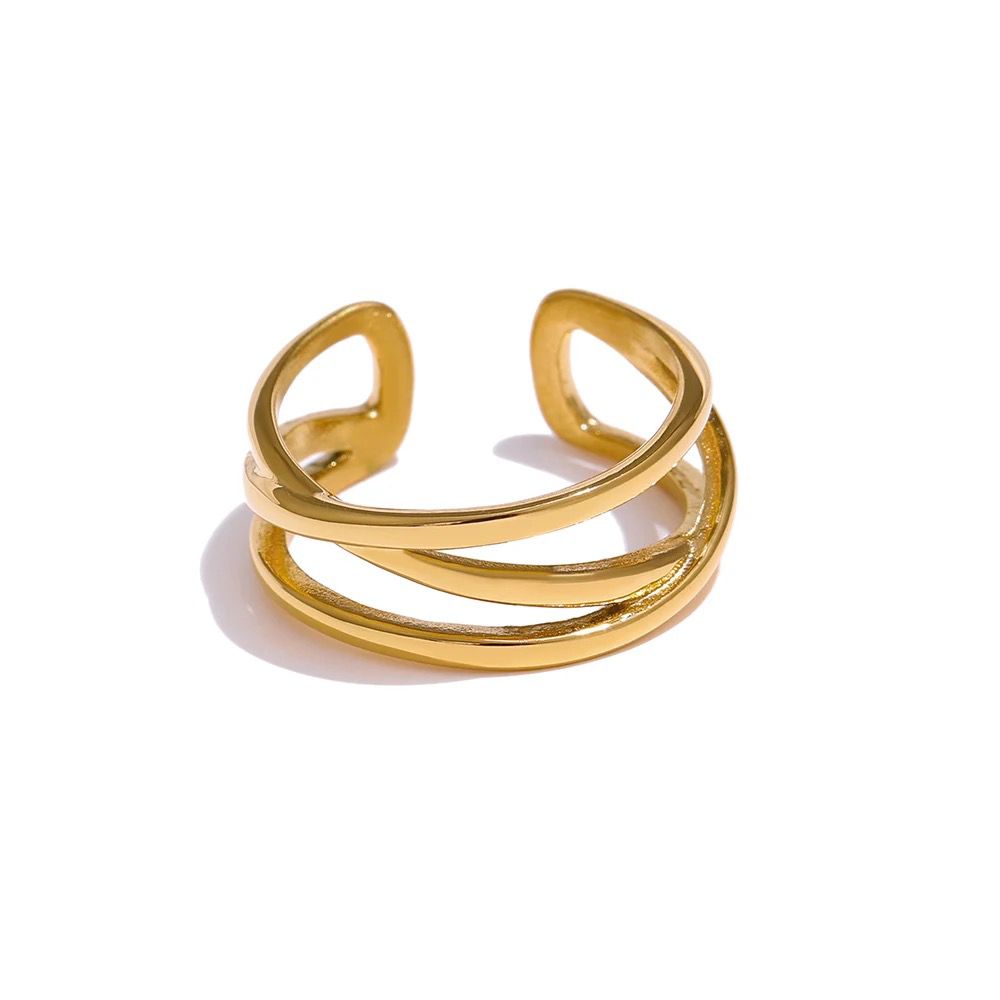Endless Bond Knotted Ring - 18K Gold Plated III