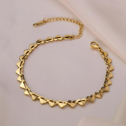Heart Chain Anklet