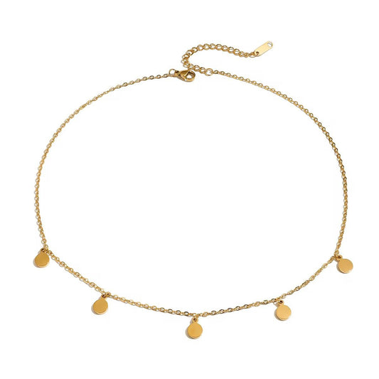 Eternal Glow Round Pendant Necklace