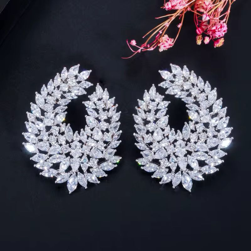 Regal Cascade Waterdrop Earrings