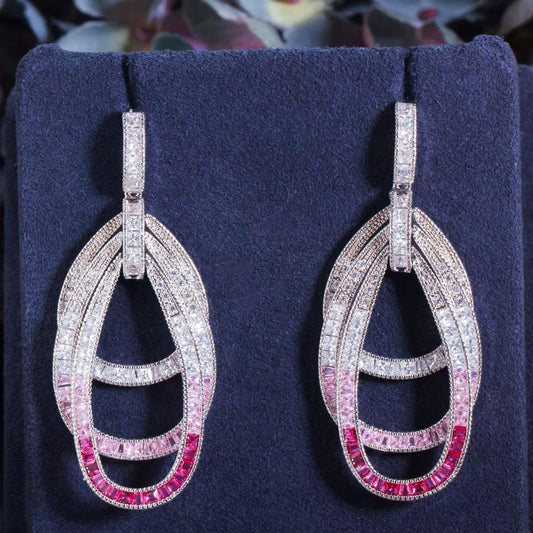 Lumière Luxe Geometric Earrings