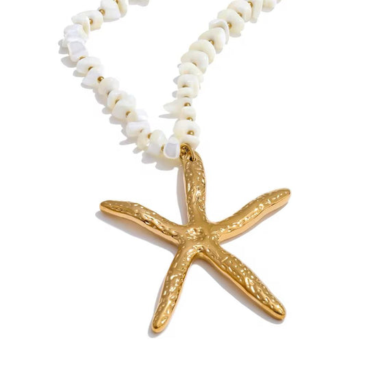 Seaside Serenity Starfish Necklace