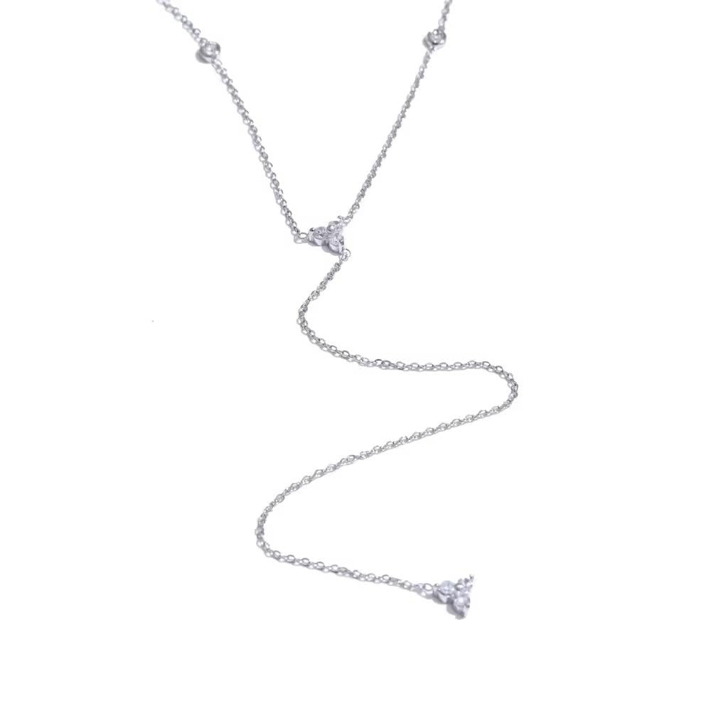 Lustrous Elegance Y Necklace