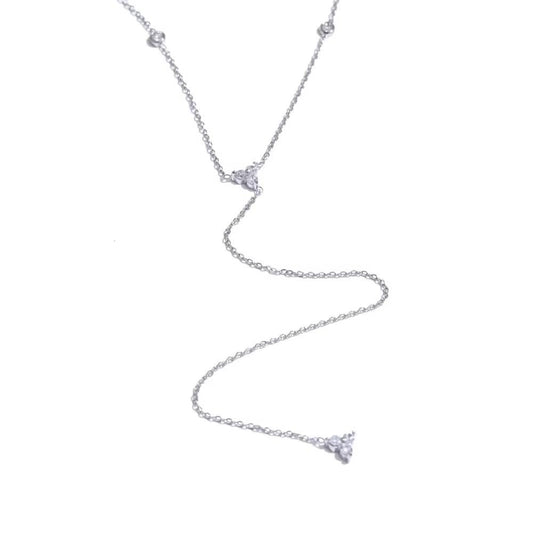 Lustrous Elegance Y Necklace