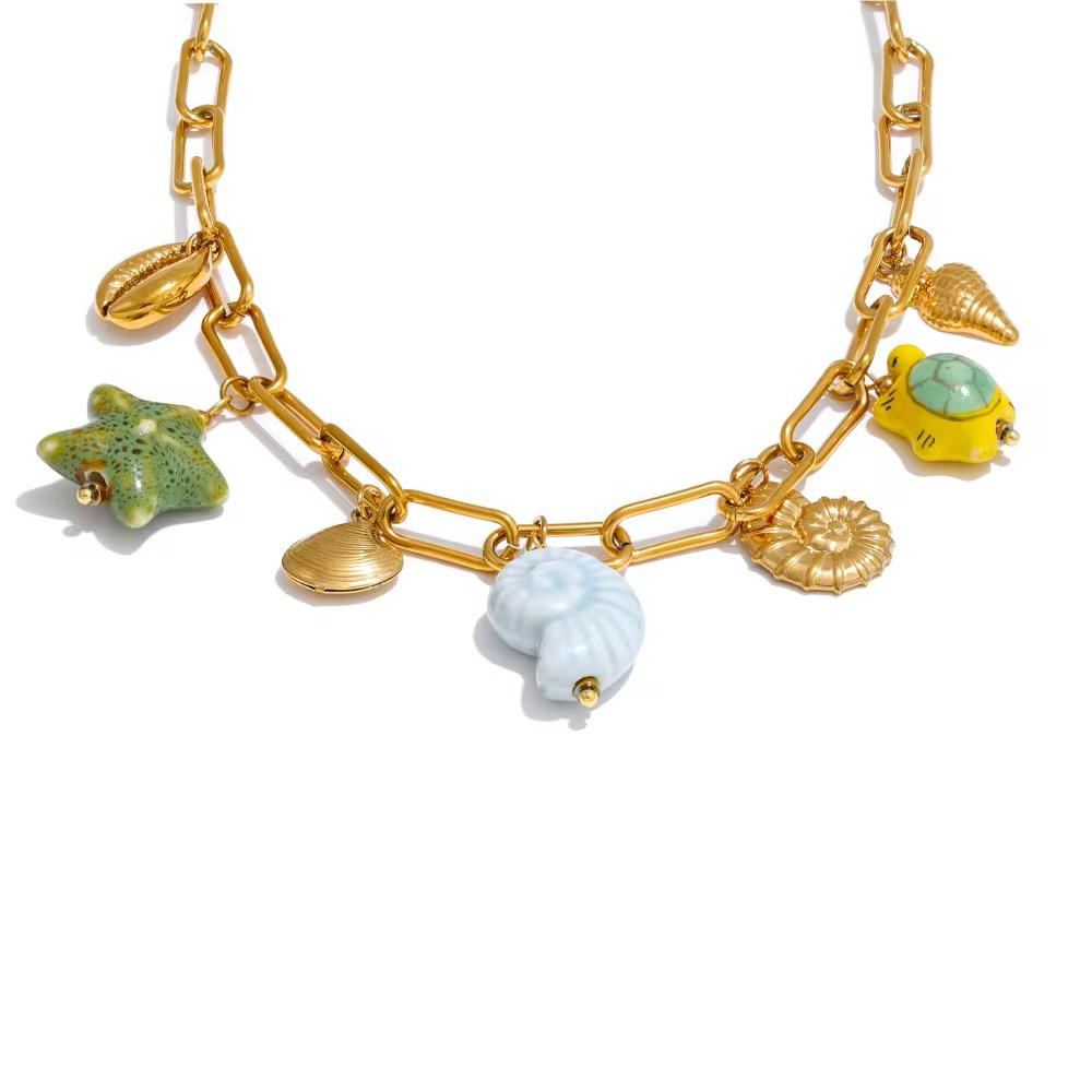 Ocean Treasures Charm Necklace