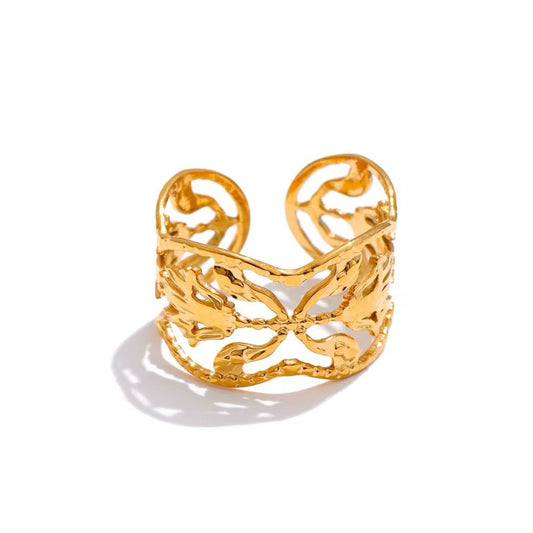 Eternal Roots Adjustable Ring