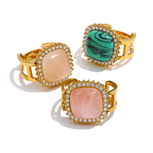 Elemental Harmony Adjustable Ring