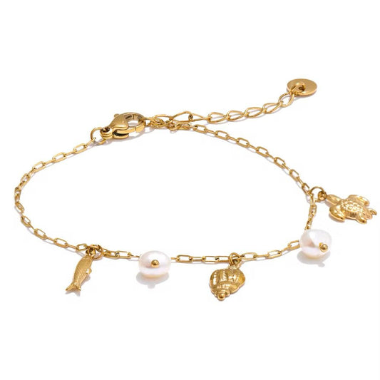 Sea Whisper Pearl Bracelet