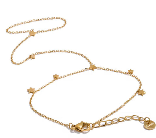 Dainty Multiple Stars Hand Chain