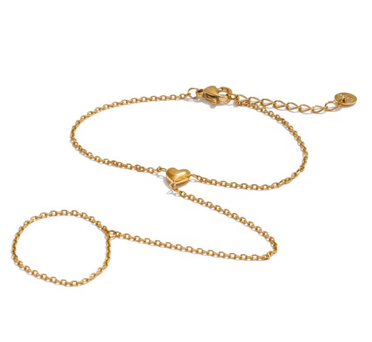 Heart Hand Chain