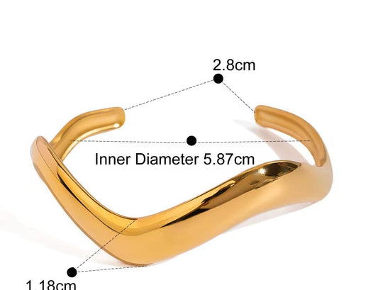 Aurora Cuff Bracelet