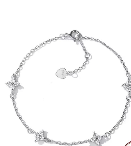 Petal Grace Silver 925 Bracelet