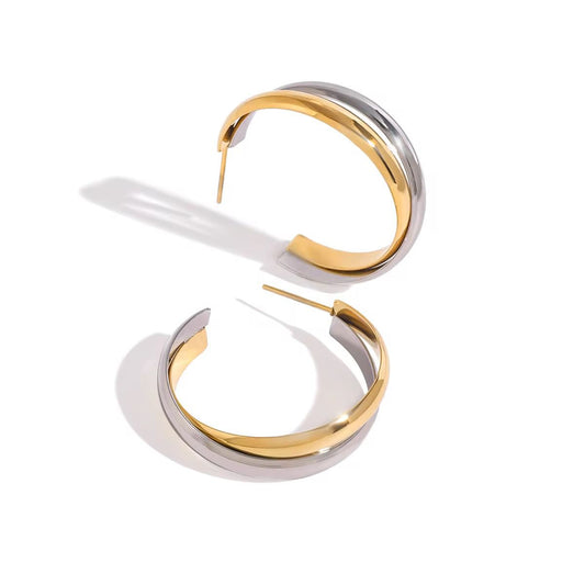 Luna Duo Hoops Earrings