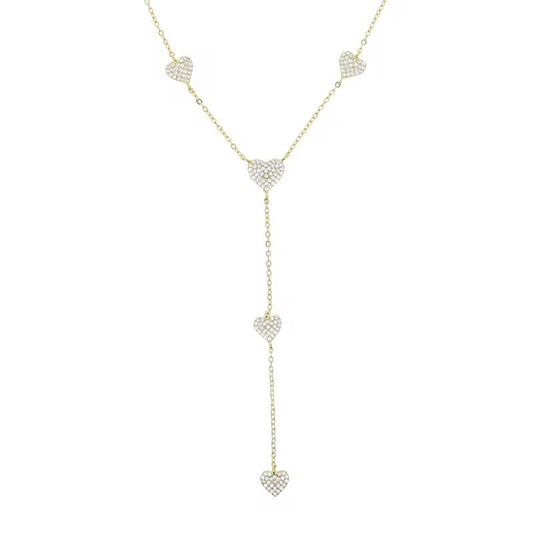 Cinq Cœurs Necklace