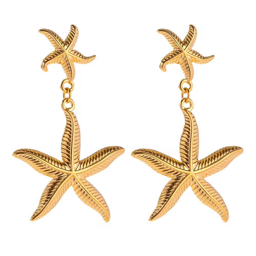 Solmare Star Drops Earrings