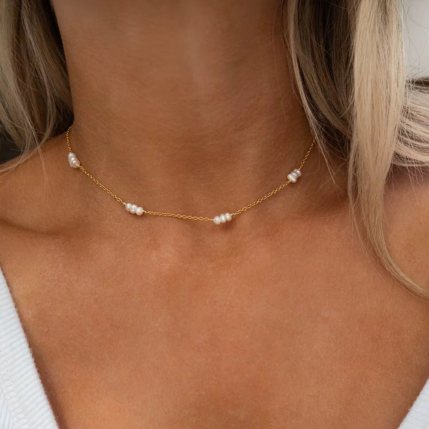 Golden Drop Necklace