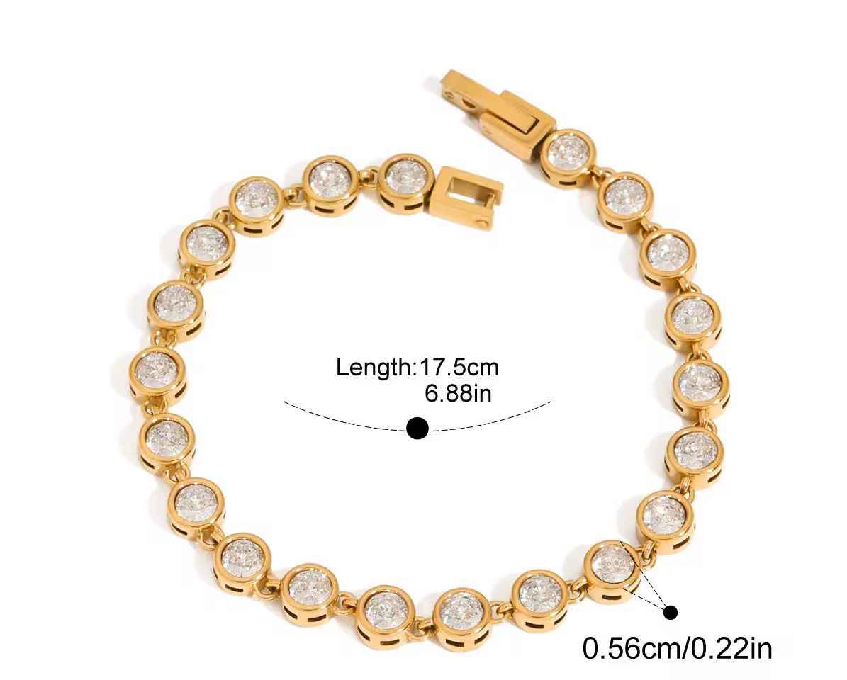 Lustre Forma Tennis Bracelet