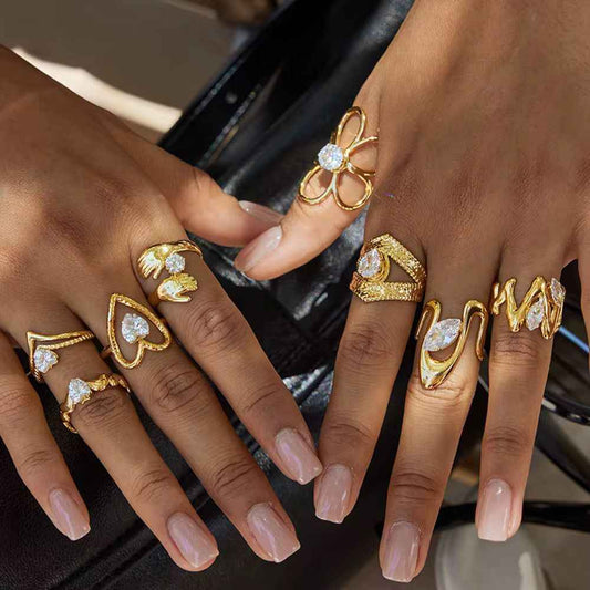 Radiant Shapes Ring
