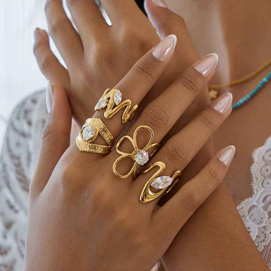 Radiant Shapes Ring