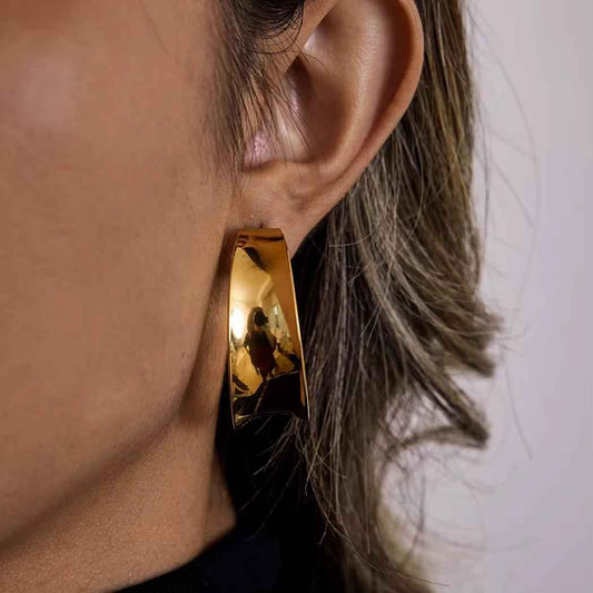 Celia Bold Hoops Earrings