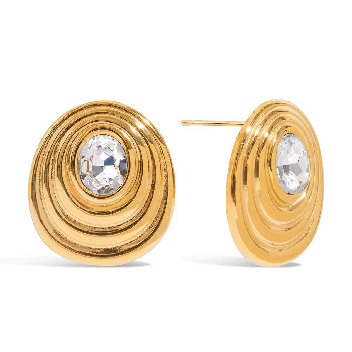 Regalia Oval Earrings