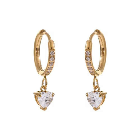 Liora Drop Hoops Earrings