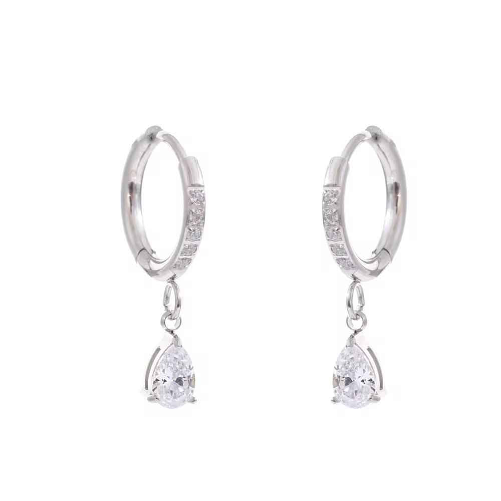 Liora Drop Hoops Earrings