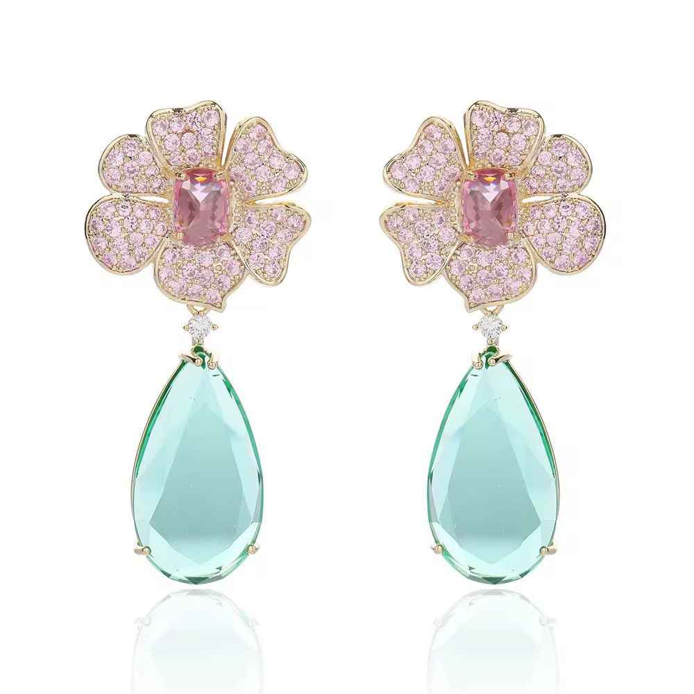 Tiffany Bloom Drop Earrings