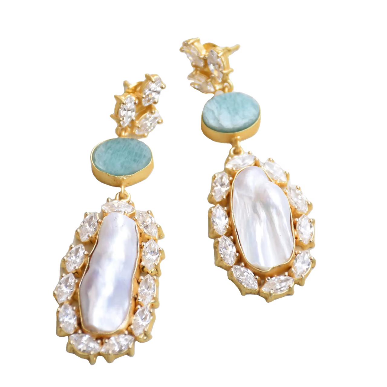 Amazonite Royale Baroque Set
