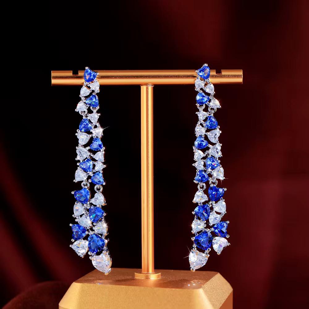 Radiant Cascade Dangles Earrings