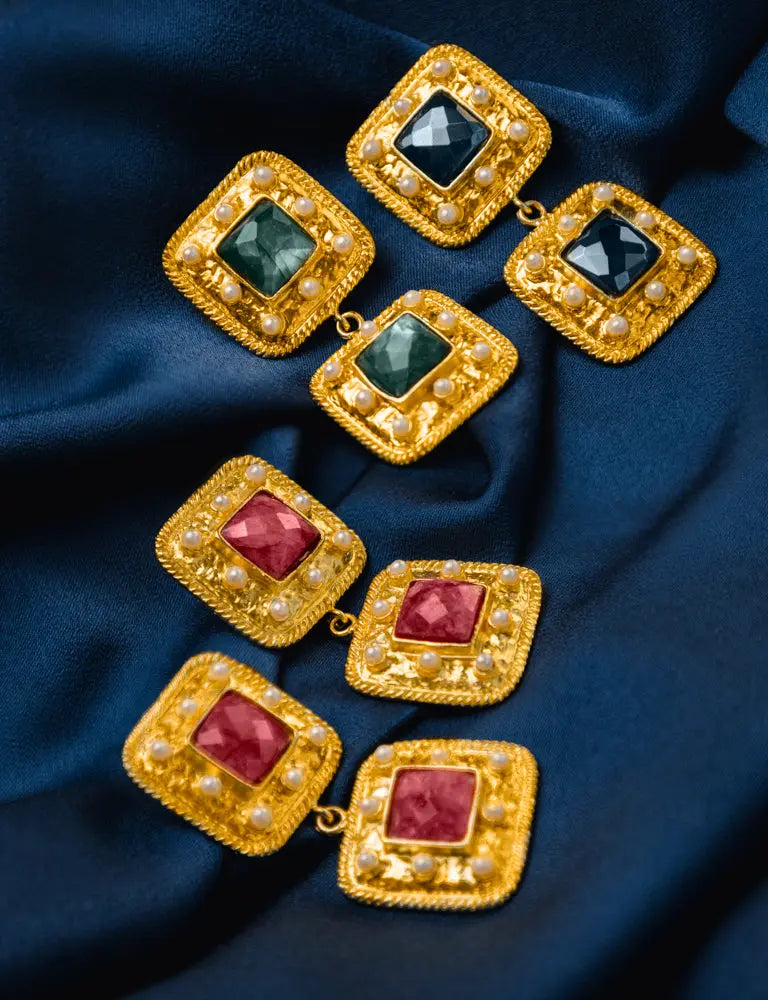 Ruby earrings - Lady D World