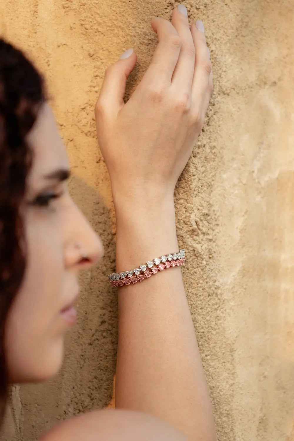 White Heart Didi Bracelet