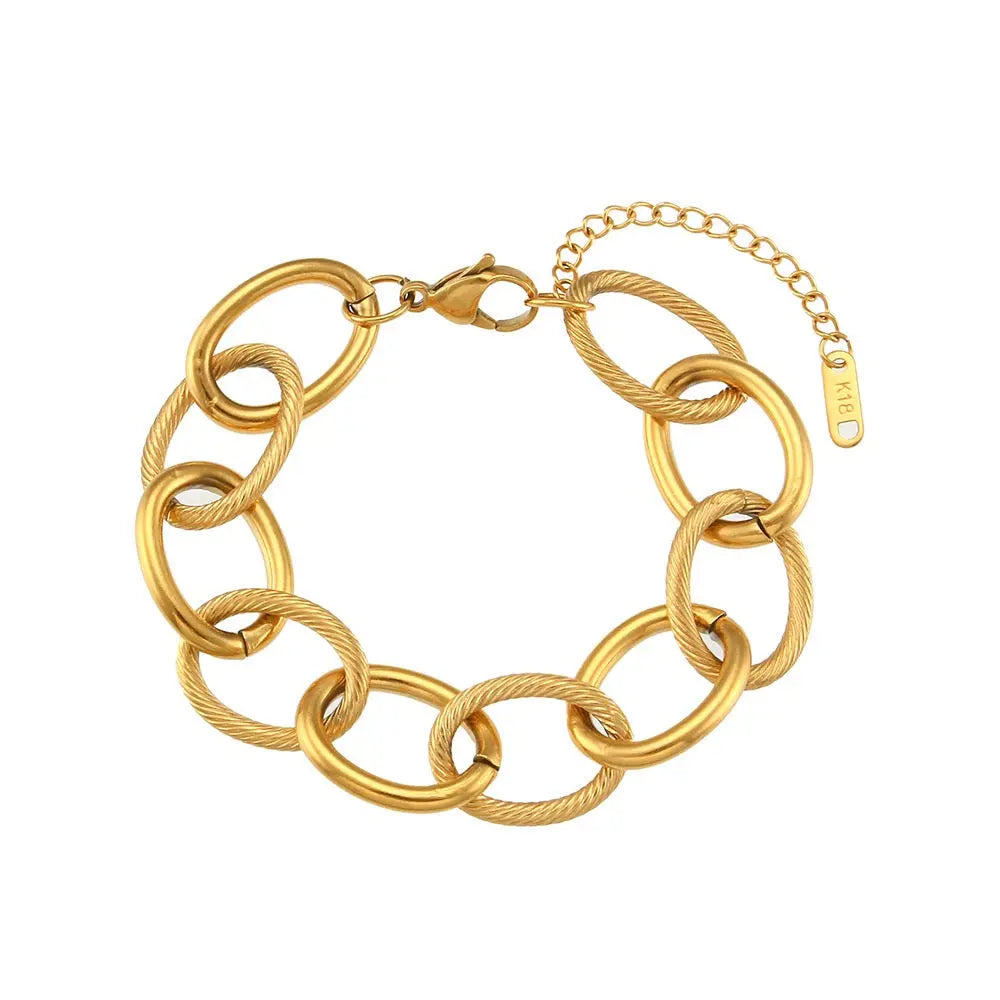 Bulky chain Bracelet - Lady D World