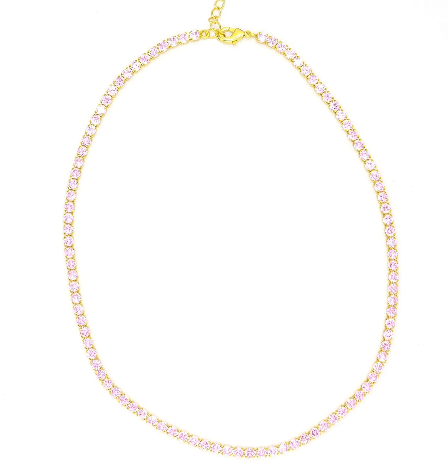 Tennis Choker Round Cut - Lady D Jewels