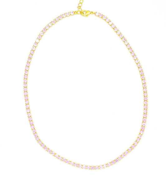 Tennis Choker Round Cut - Lady D Jewels