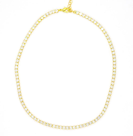 Tennis Choker Round Cut - Lady D Jewels