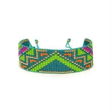 Pyramid Miyuki Beads Bracelets