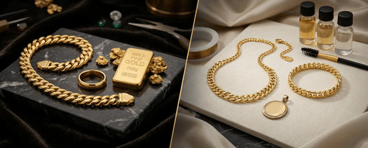 Gold Plated vs. Real Gold