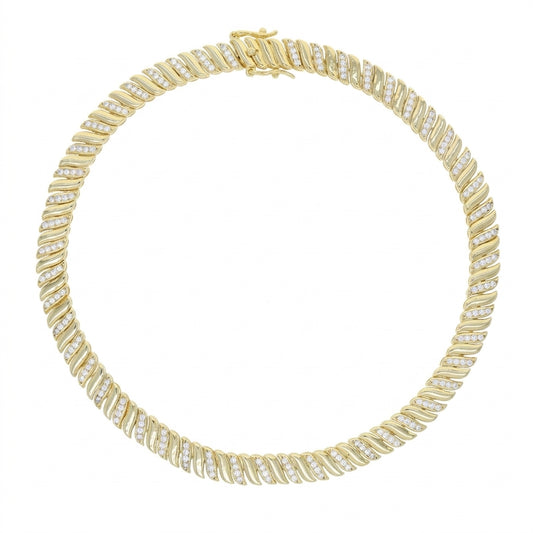 Luxe Gleam Necklace - Enhanced Studio Photo