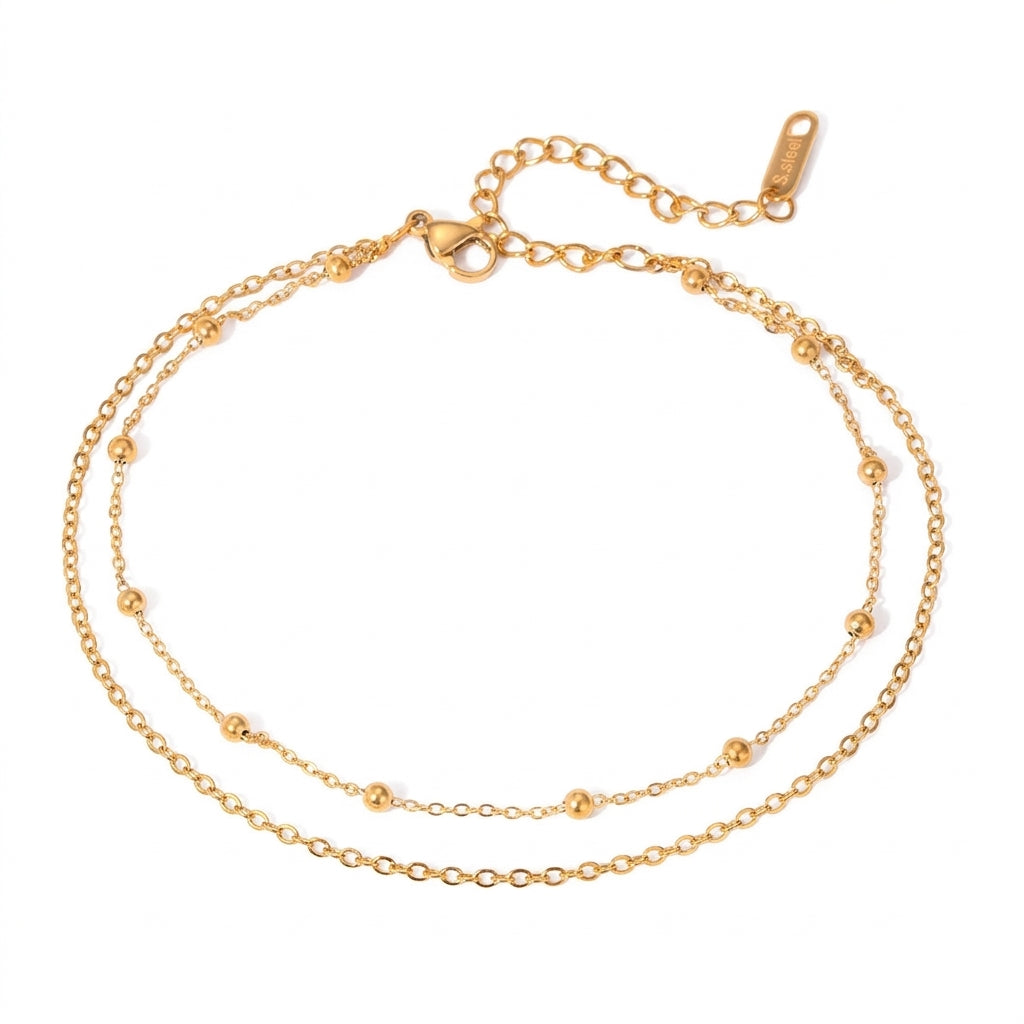 Luna Deux Anklet - Enhanced Studio Photo