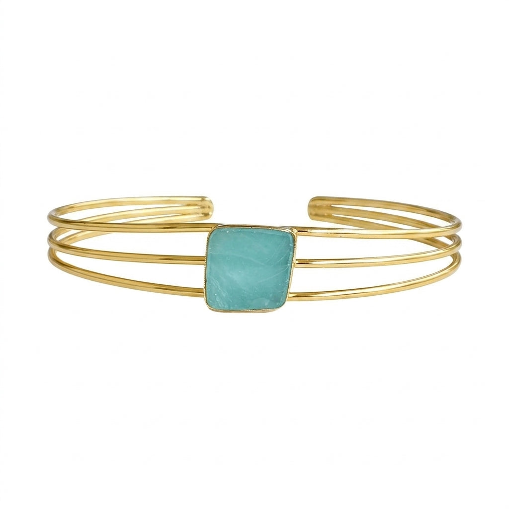 Trinity Stone Balance Cuff - Enhanced Studio Photo