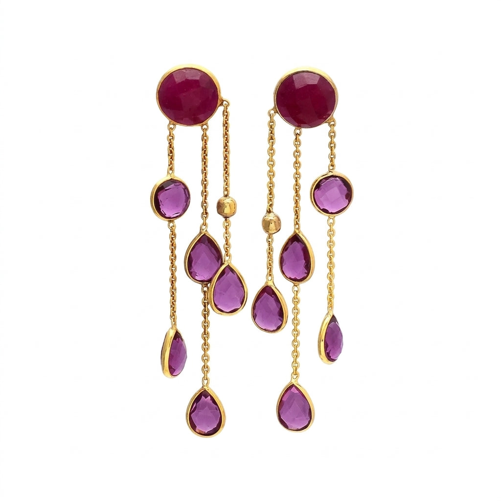 Ros Crystal Tassel Set - Enhanced Studio Photo