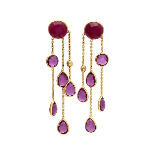 Ros Crystal Tassel Set - Enhanced Studio Photo