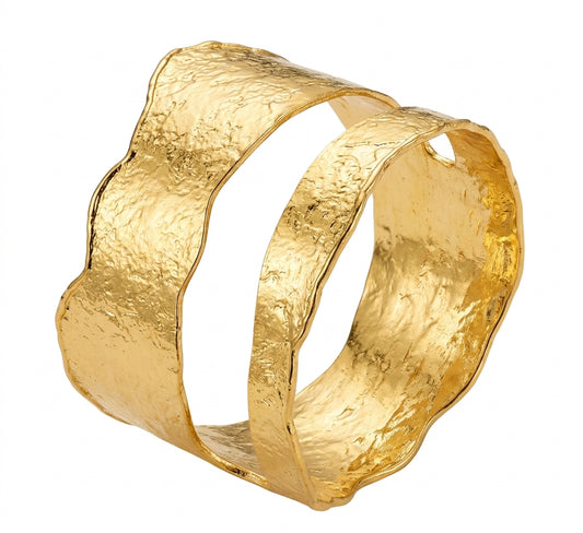 Brass Ava Bracelet Gold - Enhanced Studio Photo